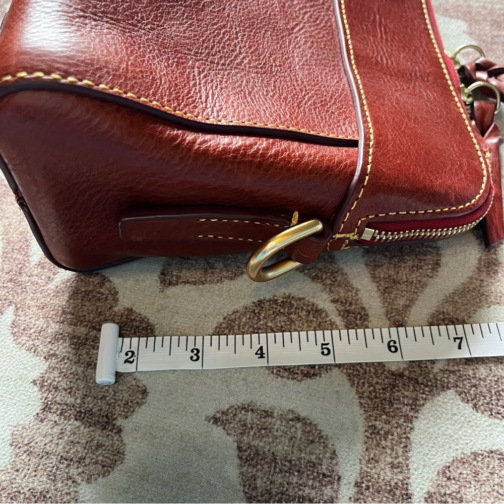 EUC Dooney & Bourke Florentine Vacchetta Leather Bag - Picture 16 of 16